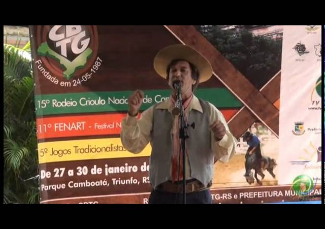 FENART 2011  » declamação peão veterano »  Nildo Jose Peccin