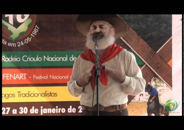 FENART 2011 »  declamação peão veterano »  Jorge Cassep Carvalho