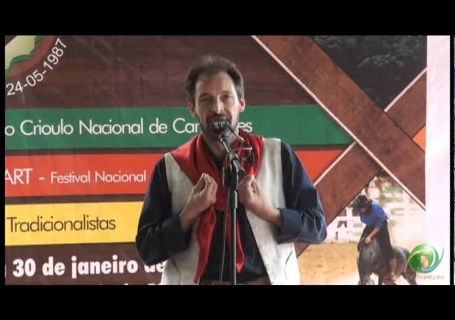 FENART 2011 »  declamação peão veterano »   Gilmar Della Betta