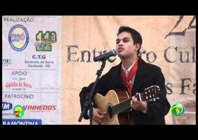 24º Entrevero Cultural de Peões e Guris Farroupilhas »  Gustavo T. L. de Melo »  3ªRT »  Artística