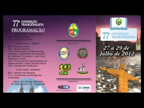 77ª Convenção Tradicionalista »  Convite