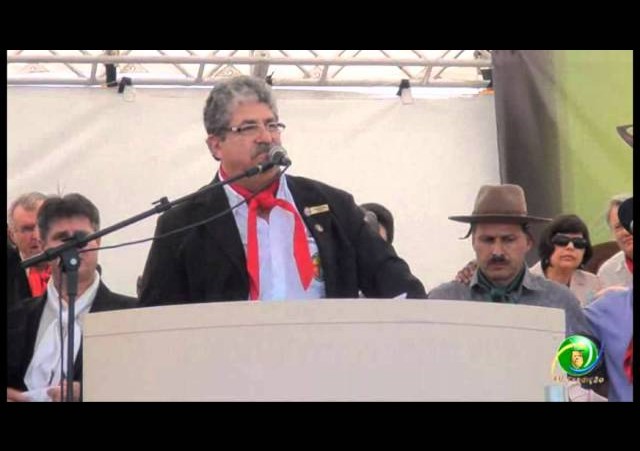 Acendimento da Chama Crioula 2012 »  Venâncio Aires »  Distribuição da Chama