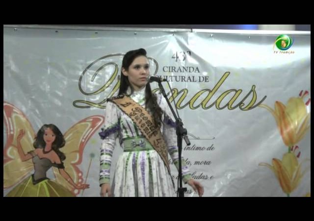 43ª Ciranda - Milene Pereira Ribeiro - 4ªRT - Juvenil