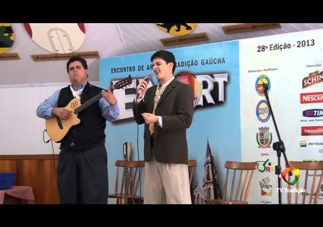 Enart 2013 - Intérprete Masculino - Henrique - Domingo