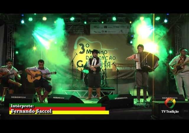 3º Moinho da Canção Gaúcha - Esses Campos me Conhecem