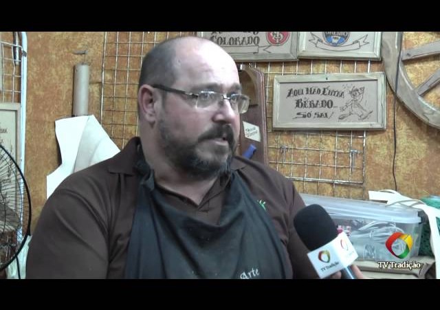 Arte em madeira - Festejos Farroupilhas de Porto Alegre 2014