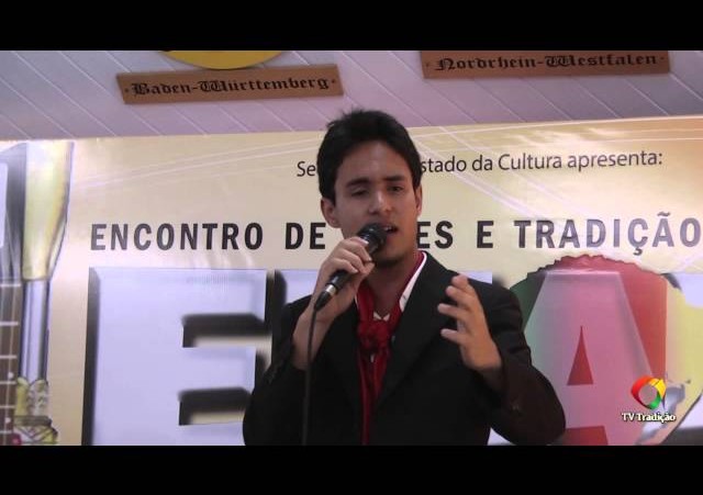 ENART 2014 - Kristopher Pires da Silva - Intérprete Solista Vocal Masculino - Sábado