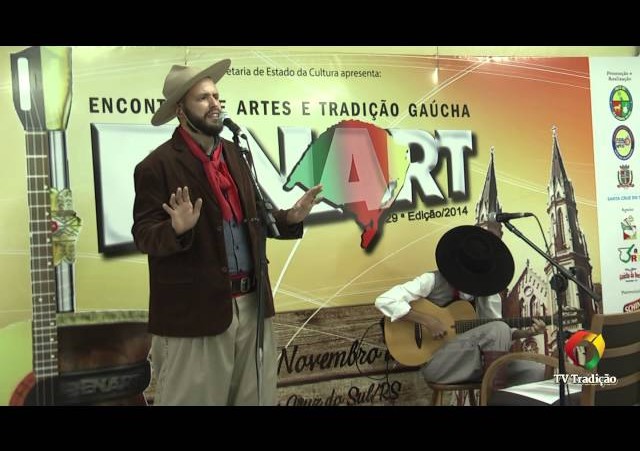 ENART 2014 - Ruben Ehrhrdt Júnior - Declamação Masculina - Sábado