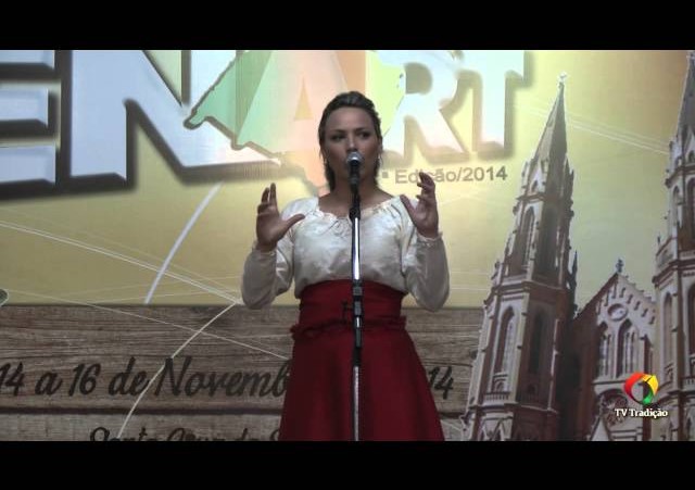 ENART 2014 - Jessica Rodrigues Cruz - Declamação Feminina - Sábado