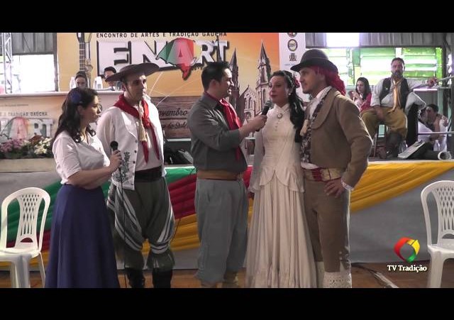 ENART 2014 - Entrevista: CTG Tropeiro Velho  - Força B - Sábado