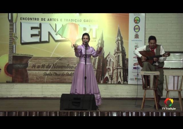 ENART 2014 - Aline Martins Linhares - Declamação Feminina - Sábado