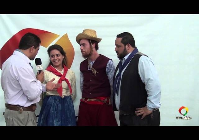 ENART 2014 - Entrevista: DTG Candeeiro Crioulo - Força A - Sábado