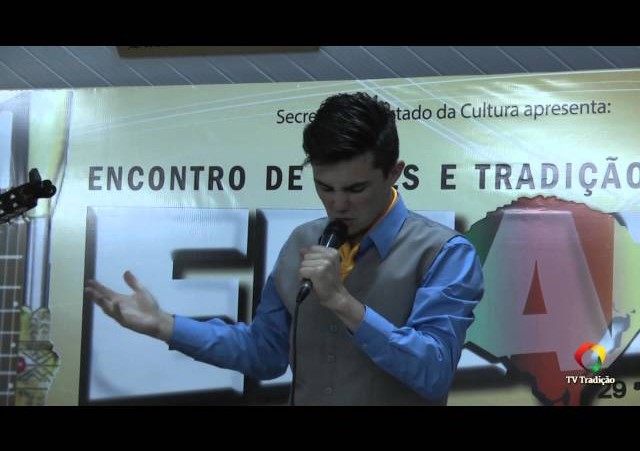 ENART 2014 - Patrick Antunes - Intérprete Solista Vocal Masculino - Sábado