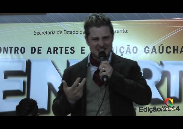 ENART 2014 - Douglas Vinicius de Brum - Intérprete Solista Vocal Masculino - Sábado