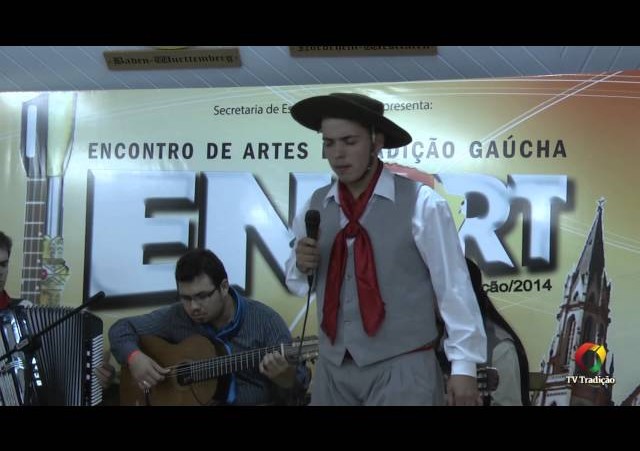 ENART 2014 - Régis Fernandes do Prado - Intérprete Solista Vocal Masculino - Sábado