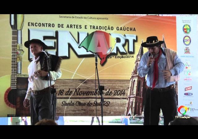 ENART 2014 - Lourenço X Luis - Trova Estilo Gildo de Freitas - Sábado