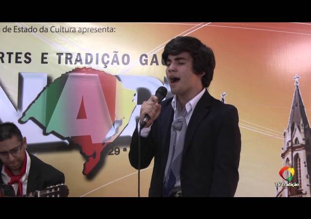 ENART 2014 - Filipe Siqueira Henriques Moraes - Intérprete Solista Vocal Masculino - Sábado