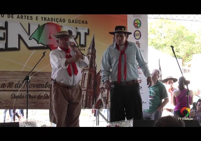 ENART 2014 - José X Lourenço - Trova de Martelo - Domingo