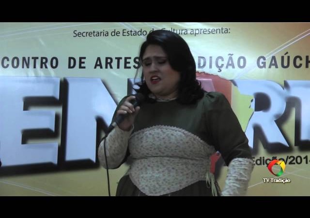 ENART 2014 - Roberta da Silva Soares - Intérprete Solista Vocal Feminino - Domingo