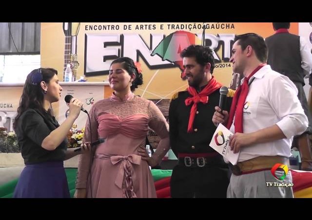 ENART 2014 - Entrevista: CTG Tropeiros da Amizade - Força B - Domingo