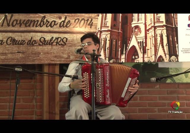 ENART 2014 - Igor dos Santos Canabarro - Gaita de Botão mais de Oito Baixos - Sábado