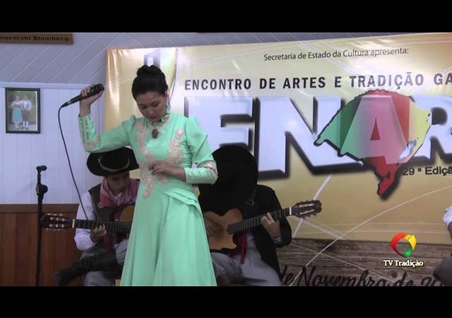 ENART 2014 - Mayane Dottes Sortica - Intérprete Solista Vocal Feminino - Sábado