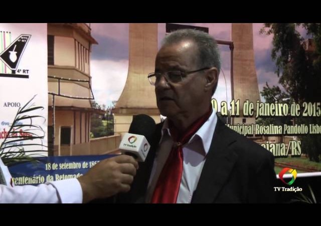 63º Congresso Tradicionalista Gaúcho 2015 - Entrevista: Carlos Medeiros de Mello