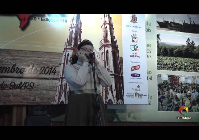 ENART 2014 - Parla  Cristiane de Queiróz Macedo - Gaita de Boca