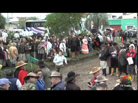 A Voz da Tradição 072 - Distribuição e chegada da chama crioula 2015