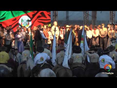 Chegada da Chama Crioula - Festejos Farroupilhas de Porto Alegre 2015