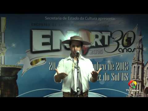 ENART 2015 - Claudio Rossano Trindade - Declamação Masculina