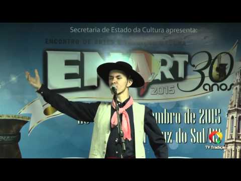 ENART 2015 - Luis Gustavo Soares Alves - Declamação Masculina