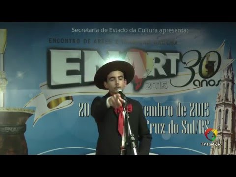 ENART 2015 - Gustavo Oliveira da Silva - Declamação Masculina