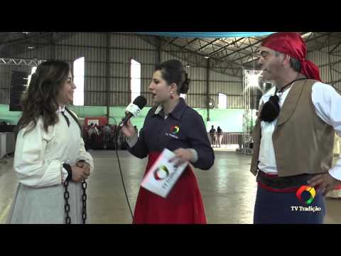 Entrevista - CTG Caudilho Guaibense -  ENART 2015 -  Domingo
