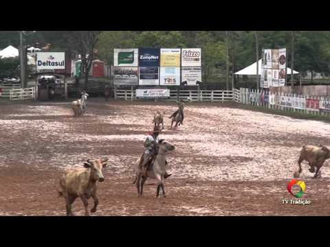 22º Rodeio Internacional da Conesul - Laço Equipe - 1ª Rodada