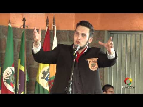Lúcio Heleno Trombetta - 28ªRT - Peão - Prova oral e artística - 28º Entrevero Cultural de Peões