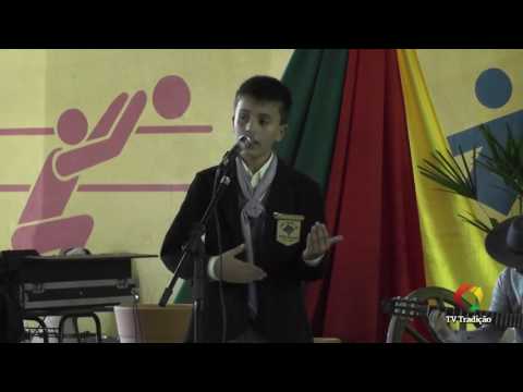 Kauan Franzin Porto - 13ªRT - Piá - Prova oral e artística - 28º Entrevero Cultural de Peões