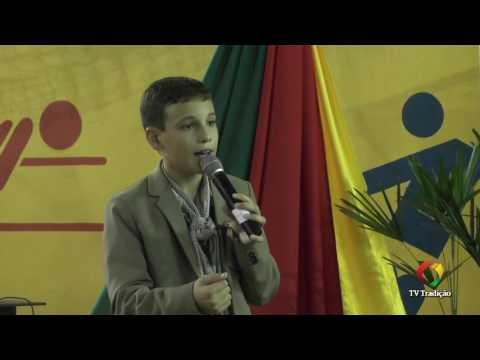 Guilherme Wagner Barbosa - 22ªRT - Piá - Prova oral e artística - 28º Entrevero Cultural de Peões