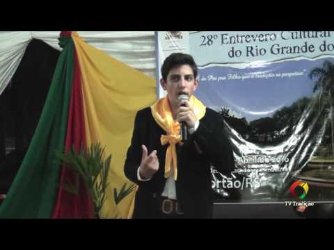 Cezar Augusto Bertani Gomes - 11ªRT - Guri - Prova oral e artística - 28º Entrevero Cultural de Pe