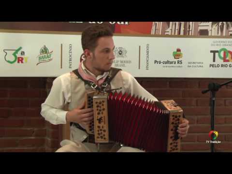 CARLOS AUGUSTO RODIGHERI - ENART 2016 - GAITA DE BOTÃO ATÉ 8 BAIXOS - SÁBADO