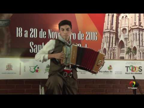 RONDENNIS DOS SANTOS OLEQUES - ENART 2016 - GAITA DE BOTÃO ATÉ 8 BAIXOS - SÁBADO