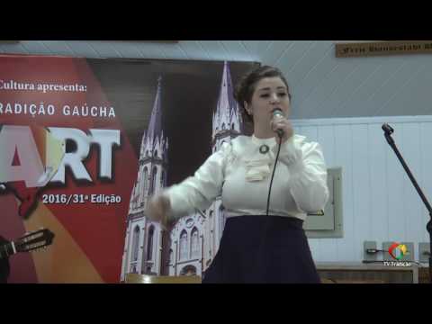 JOSIANE TEREZINHA DA SILVA BEDIN - ENART 2016 - INTÉRPRETE FEMININO - SÁBADO