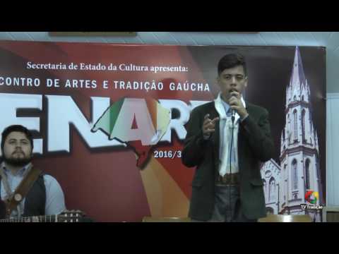 JADISON DANIEL KILA AQUINO - INTÉRPRETE SOLISTA VOCAL MASCULINO - ENART 2016 - SÁBADO