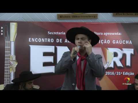JUAN VICTOR BORGES WINZ - INTÉRPRETE SOLISTA VOCAL MASCULINO - ENART 2016 - SÁBADO