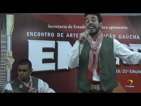 GABRIEL ZEPPE - INTÉRPRETE SOLISTA VOCAL MASCULINO - ENART 2016 - SÁBADO