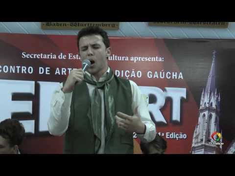 LEONARDO MALINVERNO MENEZES - INTÉRPRETE SOLISTA VOCAL MASCULINO - ENART 2016 - SÁBADO
