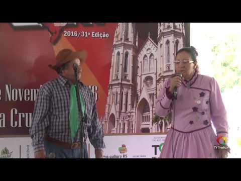 Adão X Maria - ENART 2016 - TROVA ESTILO GILDO DE FREITAS - SÁBADO