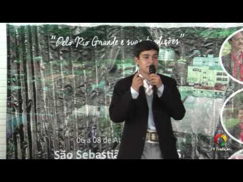 Pedro Ernani Dornelles Lago - 3ªRT - Provas Oral e Artística - 29º Entrevero Cultural de Peões