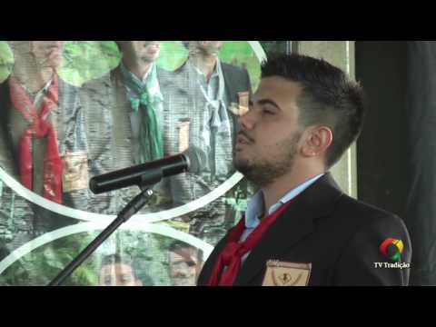 Leonardo Amarante Pinheiro - 7ªRT - Provas Oral e Artística - 29º Entrevero Cultural de Peões