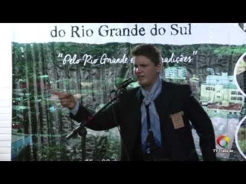 Luiz Fernando Kerschner - 27ªRT - Provas Oral e Artística - 29º Entrevero Cultural de Peões